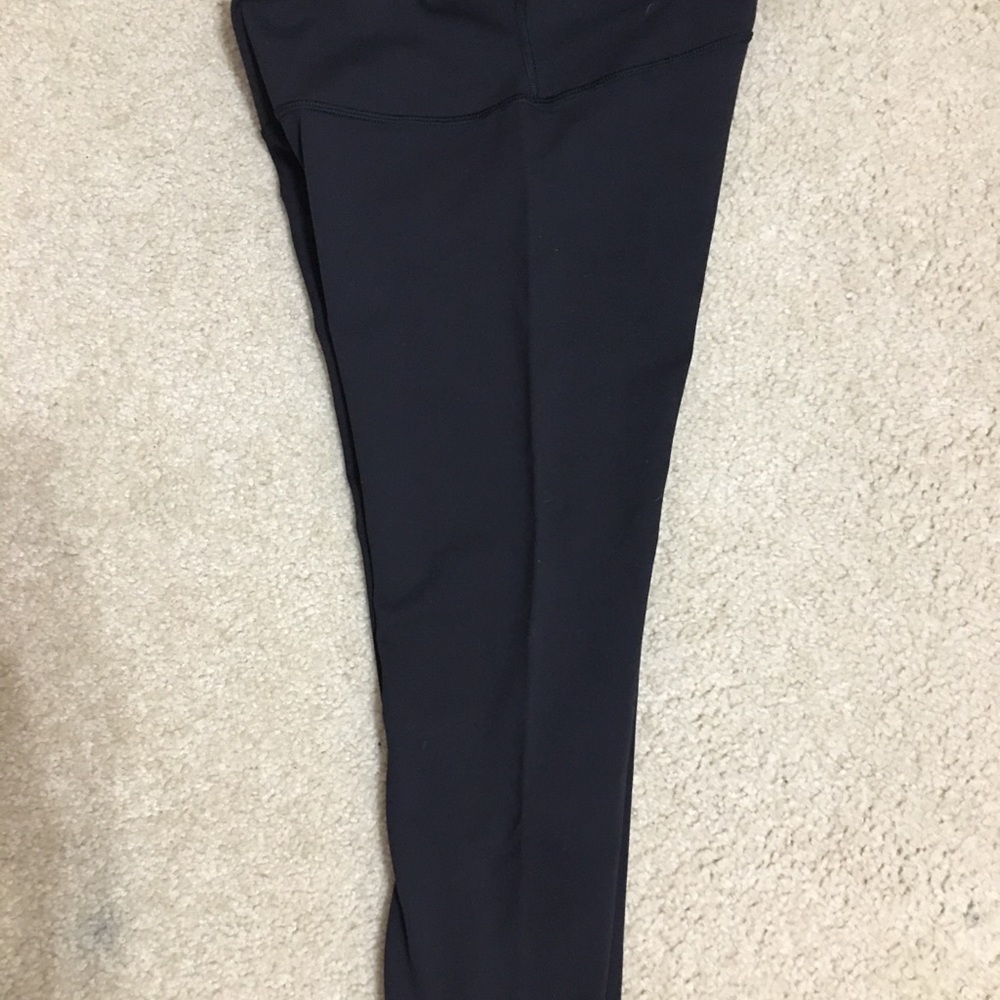 Lululemon Wunder Under Black Cropped Pants Size 8